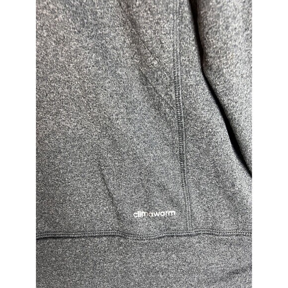 Adidas Ultimate Hoodie Long Sleeve Sweatshirt Men’s XL Grey & Orange Climawarm - Picture 7 of 10